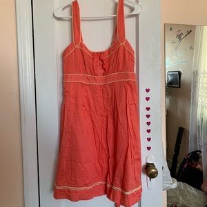 Coral Summer Dress